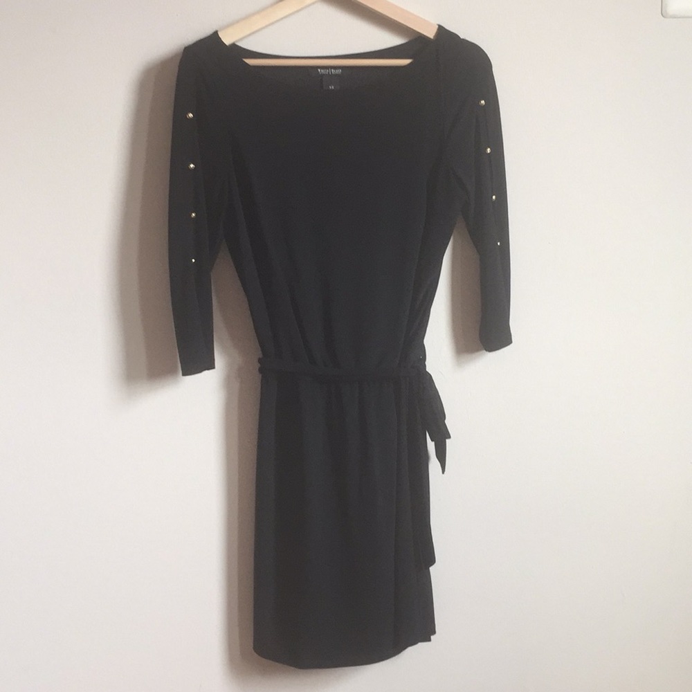 White House Black Market Sz XS black dress